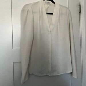 Cream Button-Down Shirt